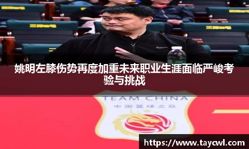 姚明左膝伤势再度加重未来职业生涯面临严峻考验与挑战